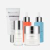 kit facial de infinitek paris compuesto por protector solar, multi active 360 contorno de ojos, crema humectante retinol, vitamina c y acido hialuronico